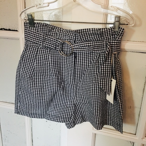 ✨2 for 15$✨NWT High waisted checker shorts - Picture 5 of 12